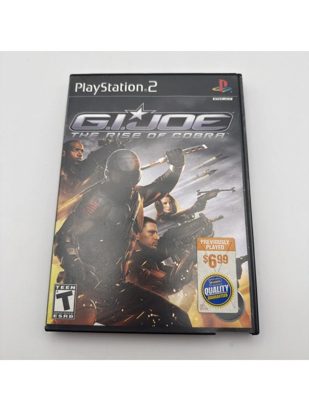 G.I. Joe: The Rise of Cobra PS2 Black Label (Sony PlayStation 2 2009)